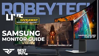 Giveaways + Samsung Monitors -27"Odyssey G4, 28" Odyssey G7 and 49" Odyssey G9 Ultrawide