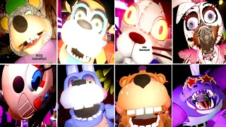 ALL NEW JUMPSCARES COMPILATION 2022 - Five Nights at Freddys Security Breach