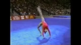 Dominique Dawes 1992 McDonald's Gymnastics Spectacular FX