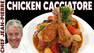 Elegant Chicken Cacciatore | Chef Jean-Pierre