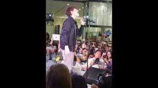 Greyson Chance - Take a look at me now (1st showcase in Bangkok)