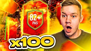 JEG ÅBNEDE 100X 82+ UPGRADE PACKS OG PACKEDE DET HER!