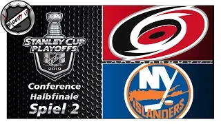 NHL PLAYOFFS 2019 🎤 New York Islanders - Carolina Hurricanes ★ Conference Halbfinale