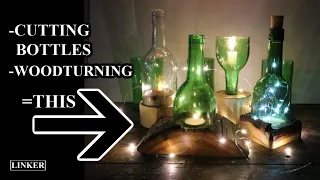 Cutting Glass Bottles for  Craft Projects