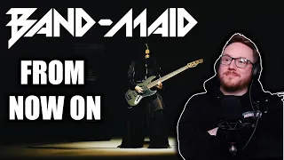 REACTING to BAND-MAID (From Now On) 🎸🥁🔥