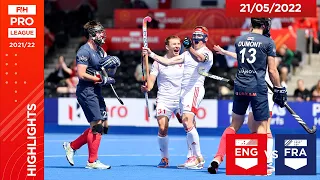 FIH Hockey Pro League Season 3: England vs France (Men) - Game 1 highlights