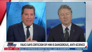 Dr. Rand Paul Joins Eric Bolling on Newsmax - November 30, 2021