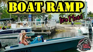 Boat Ramp at Black Point Marina is Caliente !