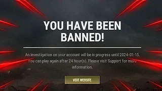 Banned twice in 1 hour (PUBG PC)