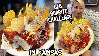 El Charro’s 6lb Burrito Azteca Eating Challenge in Coffeeville, Kansas!! #RainaisCrazy