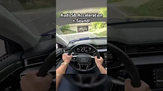 2024 Audi S8 Acceleration + Sound!😍