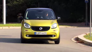 smart fortwo 2015 & smart forfour| Review | Test Drive | 1080p | English