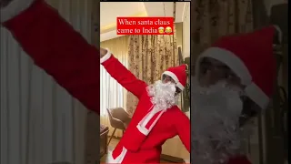 When Santa Claus came to India 🎅😂 || Chimkandi #ytshorts#trending#chimkandi#closecall#santaclaus