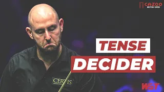 Frustration Builds In DRAMATIC Decider! | Lu vs Selt | 2022 Cazoo British Open Qualifiers