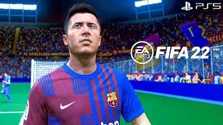 FIFA 22 | Barcelona vs Inter milan | UCL 22/23 Gameplay PS5™ [4K60]