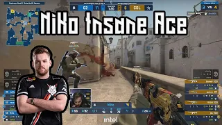 G2 NiKo Insane Ace On Dust 2 - G2 vs Complexity (IEM Cologne 2021)