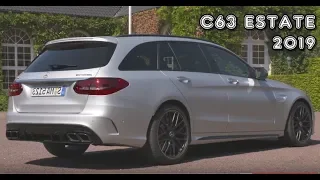 2019 Mercedes-AMG C63 S Estate (Iridium Silver Magno)