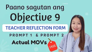 PAANO SAGUTAN ANG OBJECTIVE 9 - TRF PROMPT 1 and PROMPT 2