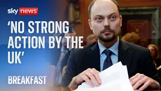 Vladimir Kara-Murza: Wife says no 'strong action' has been taken by the UK