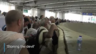 Hajj pilgrims perform Satan stoning ritual | AFP