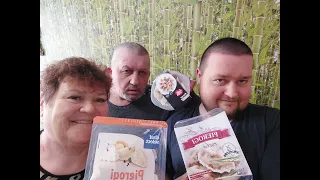 RUSKIE PIEROGI !!! Testowanie produktów rzez rodzina Januszy !!!