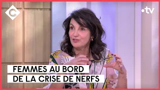 Zabou Breitman, Philippe Gloaguen et Adrien Gloaguen - C à vous - 20/04/2023