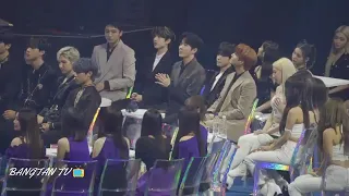 (190801) IDOL reaction to BTS winning Daesang "The  top Video+The top Artist" @MGMA