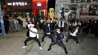 SUNDAY [STREET ARTIST] HAF. HONGDAE BUSKING.