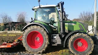 Fendt 313 Vario | Preparazione Baulatura Asparagi