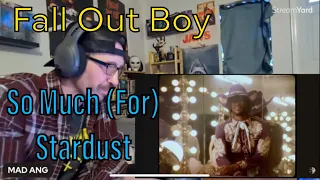 METALHEAD REACTS| Fall Out Boy - So Much (For) Stardust starring Jimmy Butler (Official Video)