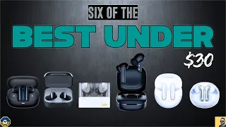 6 of the best budget TWS under $30 | QCY, Moondrop, SoundPEATS, Oppo, Realme & Baseus! #earbuds