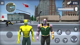 Süper Kahraman Örümcek Adam Oyunu - Spider Rope Hero Gangstar Newyork City #18 - Android Gameplay