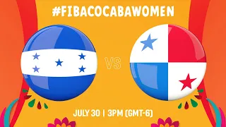 Honduras v Panama | Full Basketball Game | COCABA Women's Championship 2022