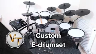 My Custom Electronic Drum Set