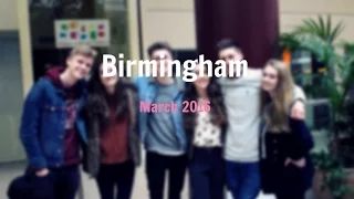 Birmingham meetup 29/3/2016
