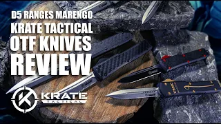 Krate Tactical O.T.F Knife Test and Unboxing.