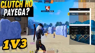 First Time  1 vs 3 Clutch Moment Ho Payega