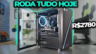 BOM PC GAMER DE R$2780 PARA RODAR TUDO HOJE, ALIEXPRESS E BRASIL! MONTAGEM E TESTES (2023)