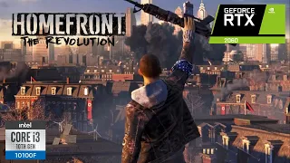 Homefront  The Revolution  Gameplay with i3 10100f and RTX 2060 6gb (Ultra Setting)