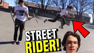 Turning a STREET Rider into a PARK RAT!