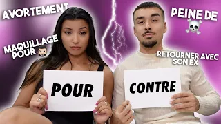 POUR OU CONTRE ? (MEC VS MEUF)