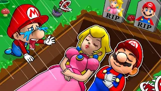 Dad, Mom!!! Please Come Back To Me - Baby Mario Sad Story - Mario Super Bros Animation