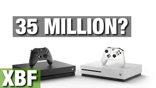 XBOX BEAST FIRE XBOX ONE SALES EXPOSED 35M WORLD WIDE BUT XBOX ONE X HAS OUTSOLD PS4 PRO IN STATES