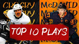 Top 10 Plays By Connor McDavid & Sidney Crosby...So Far