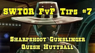 SWTOR PvP Tips #7 (Front & Back Line Tactics / Sharpshooter Gunslinger) [30-54]
