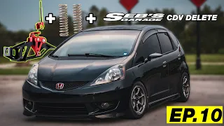 Hybrid Racing Shifter, Cable Bushings, CDV Delete Kit *INSTALL* - Honda Fit Build Series (Ep.10)