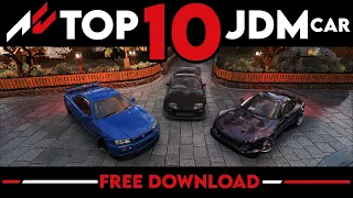 Top 10 BEST Assetto Corsa JDM Car Mods - DOWNLOAD Links