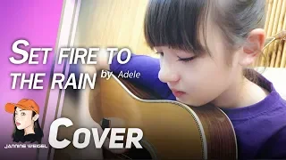 Set Fire to The Rain - Adele cover by 12 y/o Jannine Weigel