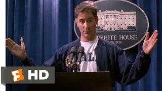 Dave (2/10) Movie CLIP - Hands on the Podium (1993) HD