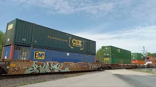 Union pacific intermodal train